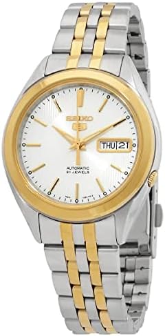 SEIKO 5 Automatic White Dial Men's Watch SNKL24K1