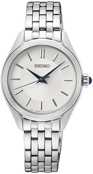 SEIKO Ladies Essentials Stainless Steel Hardlex Crystal Watch #SUR537
