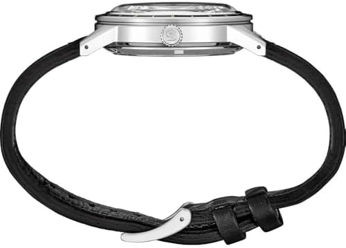 SEIKO SSK011 Presage Style60s GMT Collection Automatic Watch - Black/Ivory