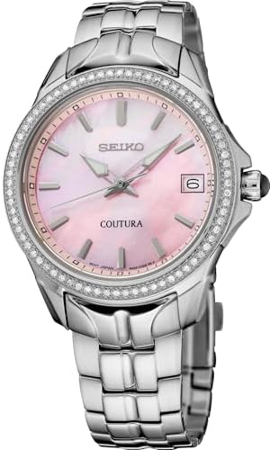 SEIKO Women's Coutura, Diamond Adornment, Stainless Steel Case