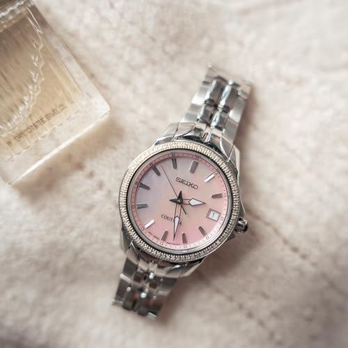 SEIKO Women's Coutura, Diamond Adornment, Stainless Steel Case