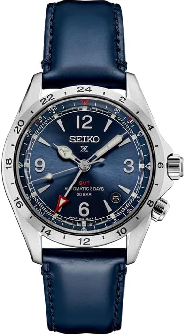 SEIKO Prospex Luxe Alpinist GMT Automatic Blue Dial Men's Watch SPB377