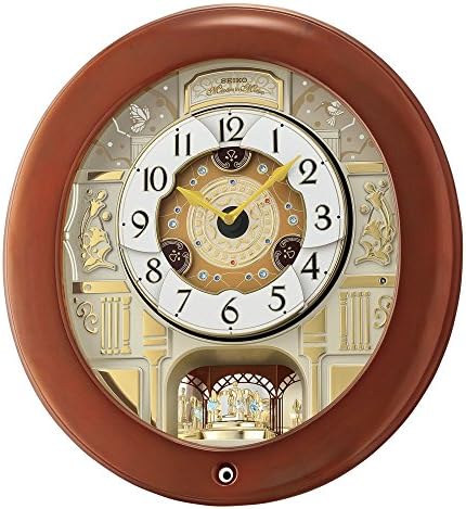 Seiko QXM360BRH Japanese Quartz Whimsical Clock