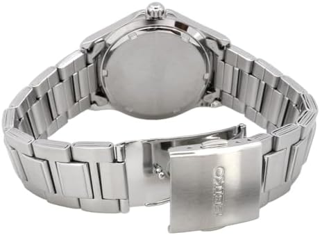 Seiko Solar Quartz SBPN069 Men's Wristwatch, Silver, Champagne, Bracelet Type