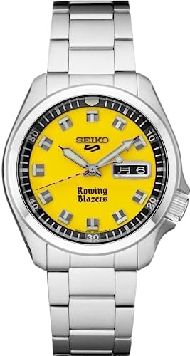 SEIKO Men's 5 Sports SRPJ69, Yellow