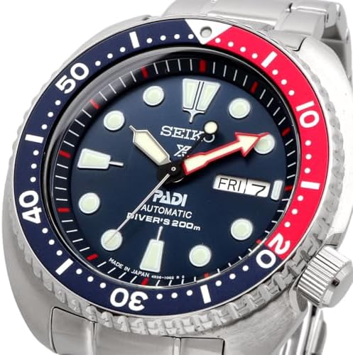 Seiko Prospex Mechanical Automatic PADI Special Edition Turtle Diver's Diver's 200 m SRPE99 Made in Japan Men's Overseas Model
