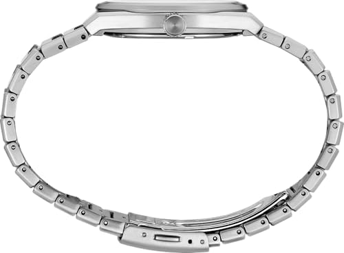 SEIKO Men's Blue Dial Silver Stainless Steel Band Classic Analog Quartz Watch