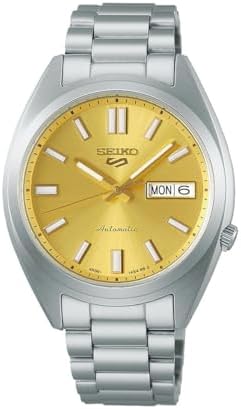 SEIKO 5 Sports Automatic Gold Dial Watch SRPL59K1
