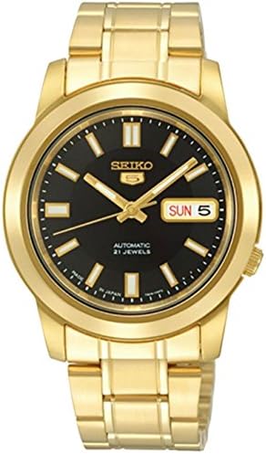 SEIKO Automatic Black Dial Men's Watch SNKK22K1