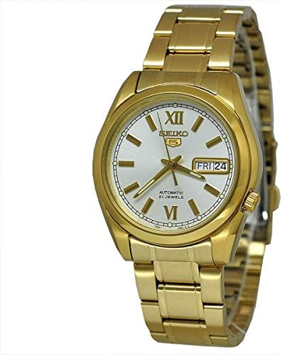 SNKL58K1 Seiko 5 Automatic Mens Analog White Business Automatic Seiko