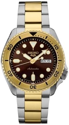SEIKO 5 Sports Automatic Brown Dial Watch SRPK24