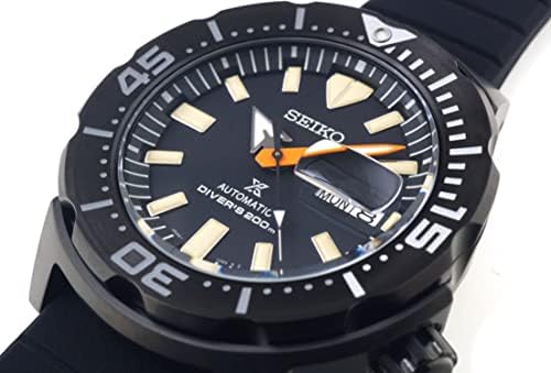 Seiko SRPH13K1 Men's Prospex Black Dial Strap Automatic Watch