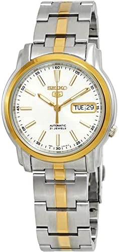 SEIKO Series 5 Automatic White Dial Men's Watch SNKL84K1