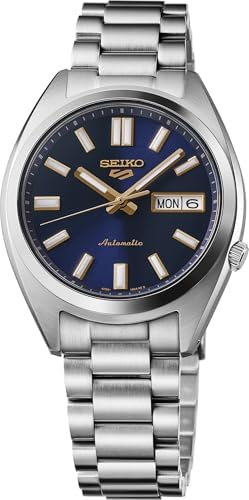 SEIKO 5 Sports Men's Automatic Watch with Stainless Steel Case and Luminous Hands - Stylish Wrist Watches