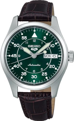 Seiko SRPJ89 Sports Field Suits Style Five Sports Automatic Men's Watch, Made in...