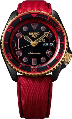 New SEIKO 5 Sports Street Fighter V Limited Edition SRPF20K1 (Ken)