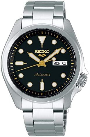 Seiko 5 Sports SRPE57K1 Men's Automatic Mechanical Wristwatch, Limited Distribution Model, Black, Bracelet Type, Sporty Casual