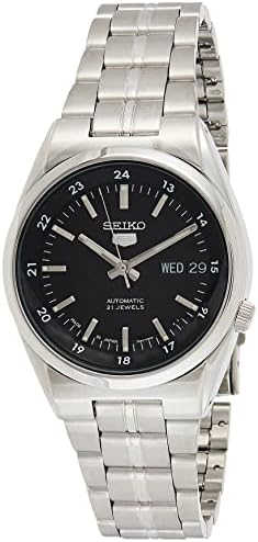 SEIKO Men's Watch SNK567J1 Silver Black