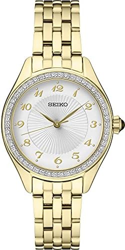 SEIKO Ladies Crystal SGP SILVR PATT