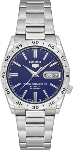 SNKD99K1 Seiko 5 Automatic Mens Analog Blue Business Automatic Seiko