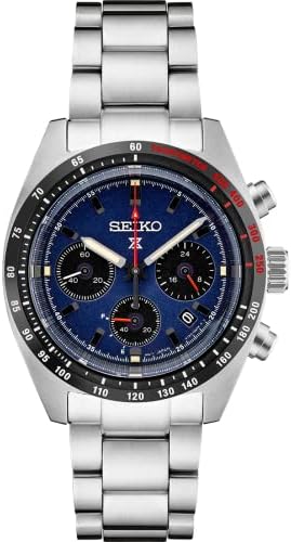 SEIKO Prospex Speedtimer Solar Chronograph Blue Dial Men's Watch SSC815