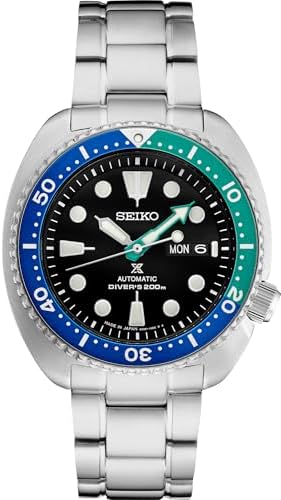SEIKO SRPJ35 Automatic Dive Watch for Men - Prospex Special Edition - LumiBrite Hands, Elapsed Timing Bezel - Water Resistant 200M