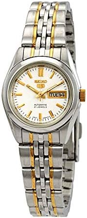 SEIKO Series 5 Automatic White Dial Ladies Watch SYMA35