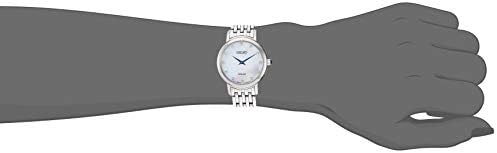 Seiko Women's SUP397 Ladies Dress Analog Display Japanese Quartz Silver Watch