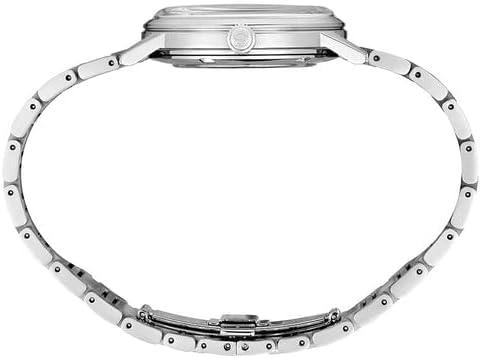 SEIKO SRPJ13 Automatic Watch for Men - Presage Collection - Vivid Blue Dial with Date Calendar, Stainless Steel - Water-Resistant 50M