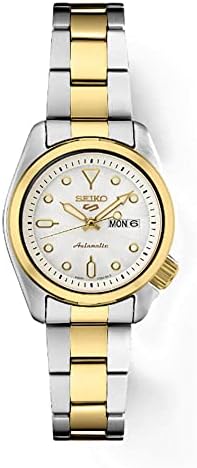 SEIKO Women's Automatic Watch - 5 Sports Collection | Stainless Steel, 60-Minute Track - 100M Water Resistant, Date Calendar, 40-Hour Power Reserve