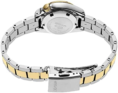 SEIKO Women's Automatic Watch - 5 Sports Collection | Stainless Steel, 60-Minute Track - 100M Water Resistant, Date Calendar, 40-Hour Power Reserve