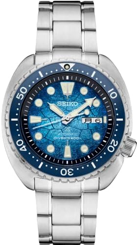SEIKO Automatic Dive Watch for Men - Prospex Special Edition | Lumibrite Hands, Sapphire Crystal - Water Resistant 200M, 41-Hour Power Reserve, Stainless Steel Case and Bracelet