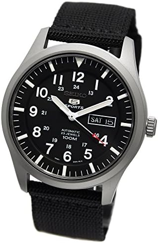 Seiko Five Sports 100 m Military snzg15 K1 Reverse Imported