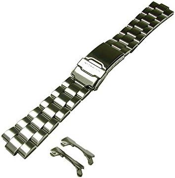 SEIKO 4997JG Men’s Watch Band, 0.8 inches (20 mm), Stainless Steel Bracelet (Strap), Overseas Model, SND255, SND253