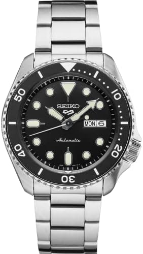 SEIKO 5 Sports Automatic Watch for Men | 5 Sports - Day/date Calendar, Lumibrite Hands and Markers, Rotating Bezel, 100m Water-Resistant, 4R36 Movement