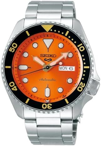 SEIKO 5 Sports Automatic Watch for Men | 5 Sports - Day/date Calendar, Lumibrite Hands and Markers, Rotating Bezel, 100m Water-Resistant, 4R36 Movement