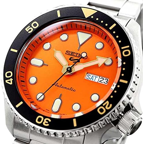 SEIKO 5 Sports Automatic Watch for Men | 5 Sports - Day/date Calendar, Lumibrite Hands and Markers, Rotating Bezel, 100m Water-Resistant, 4R36 Movement