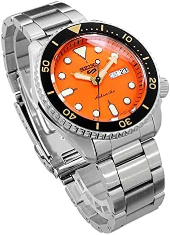 SEIKO 5 Sports Automatic Watch for Men | 5 Sports - Day/date Calendar, Lumibrite Hands and Markers, Rotating Bezel, 100m Water-Resistant, 4R36 Movement