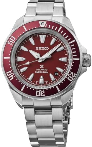SEIKO Prospex Samurai Automatic Red Dial Men's Watch SRPL11
