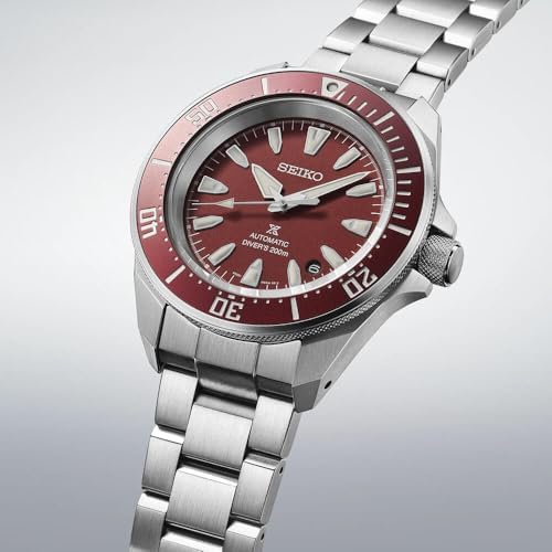SEIKO Prospex Samurai Automatic Red Dial Men's Watch SRPL11