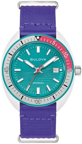 Bulova Limited Edition Snorkel Coral Reef Quartz Watch 98B447