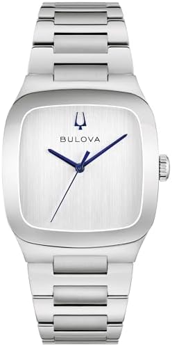Bulova Millennia Latin Grammy Special Edition Silver Dial Stainless Steel Watch 35mm - 96A336