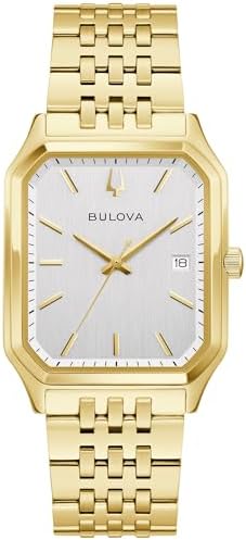 Bulova Tony Bennett We are All Here Silver Dial Gold-Tone Bracelet Watch 32mm - 97B236