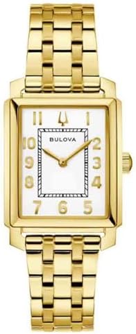 White Dial Stainless Steel Bracelet Sutton 97L186 | Bulova