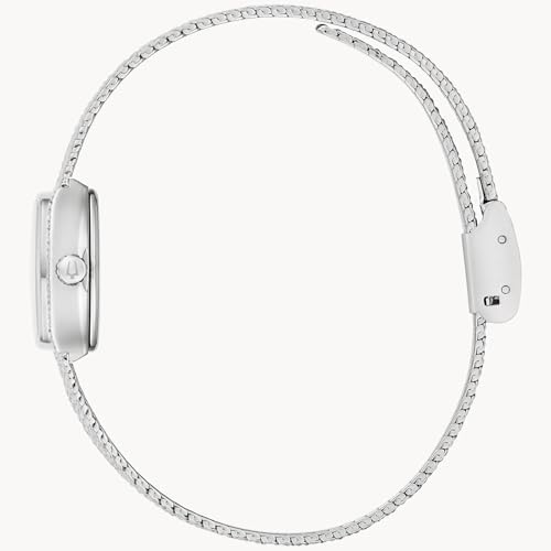 Blue Dial Stainless Steel Bracelet Goddess of Time 96L343