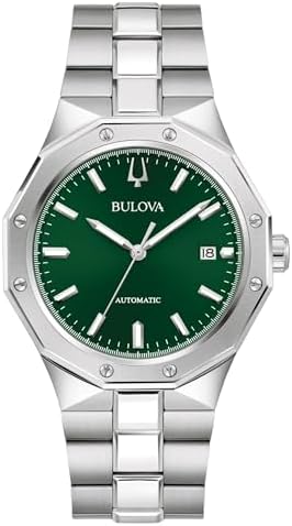 Bulova 96B464 Classic Men's Watch Stainless Steel 10 Bar Analogue Date Silver