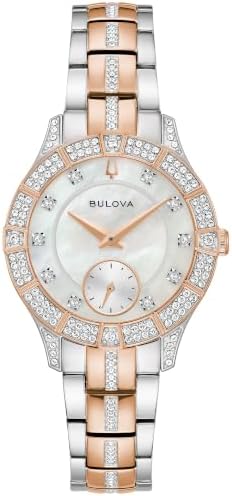 Bulova Ladies' 3 Hand Crystal Phantom 30.5mm Stainless Steel 98L342