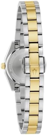 Bulova Surveyor Green Dial Two-Tone Bracelet Watch 22.7mm - 98L329