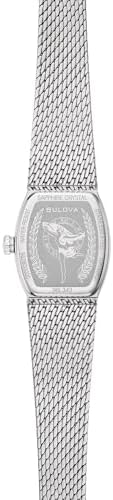 Bulova Goddess of Time Blue Sodalite Dial Stainless Steel Mesh Bracelet Watch 17mm - 96L343