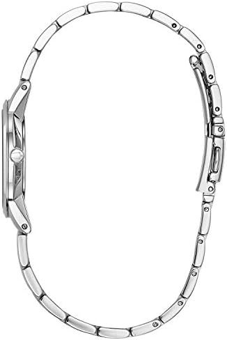 Bulova Ladies' Petite Classic Stainless Steel 2-Hand Quartz Watch, White Mother-of-Pearl, 27mm Style: 96P175